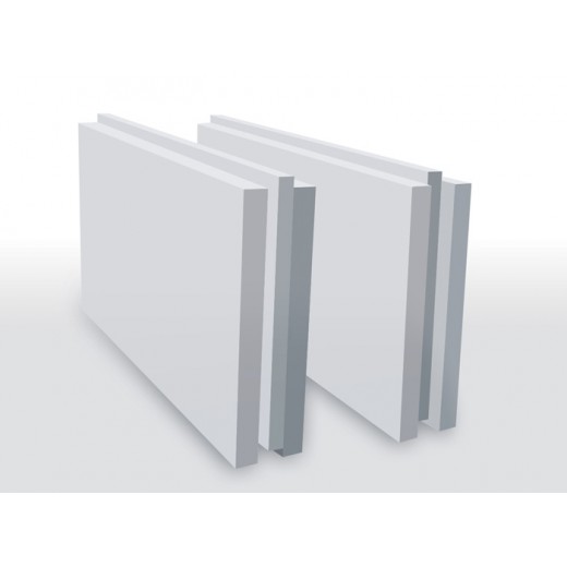 Placa  de ipsos cu falt, 666 x 500 x 80 mm (45)